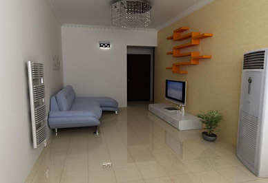 九游娱乐暖气片客厅安装效果图