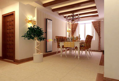 九游娱乐暖气片安装效果图